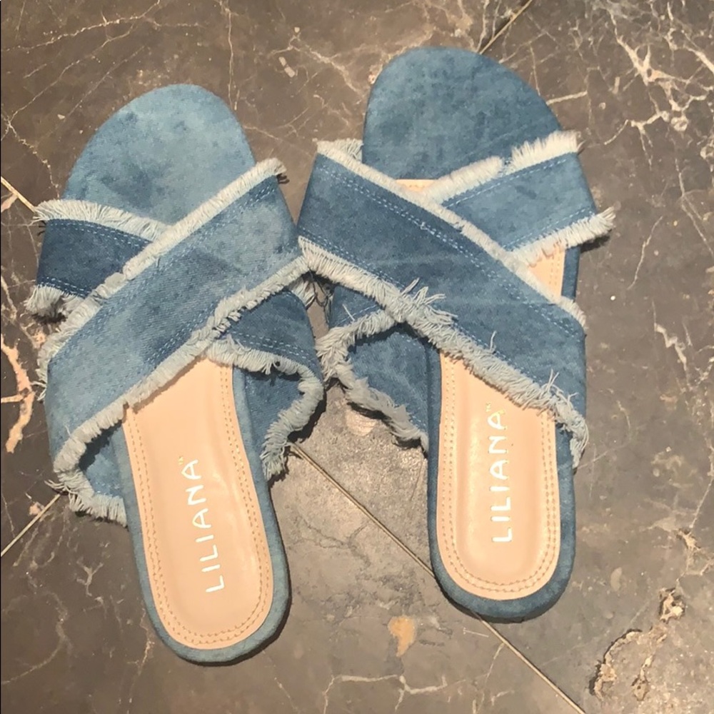 Denim Sandal